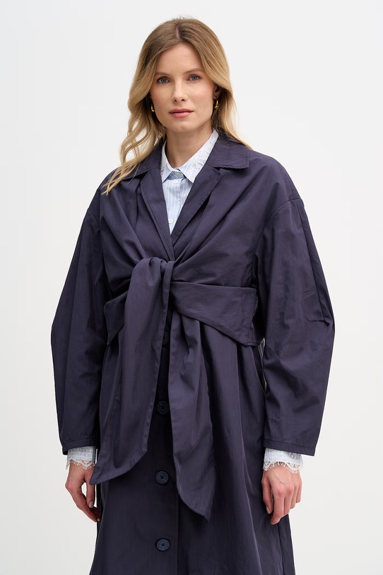 Hoss Intropia prochowiec damski granatowy 5453285