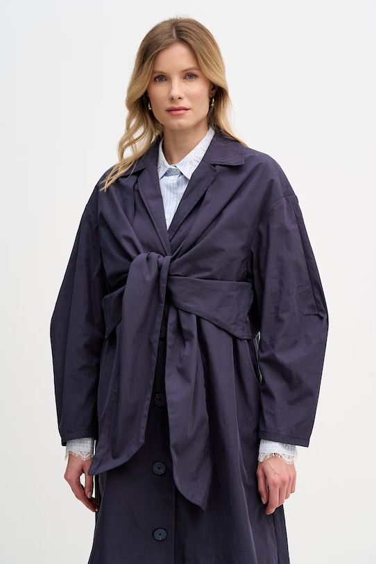 Hoss Intropia prochowiec damski granatowy 5453285