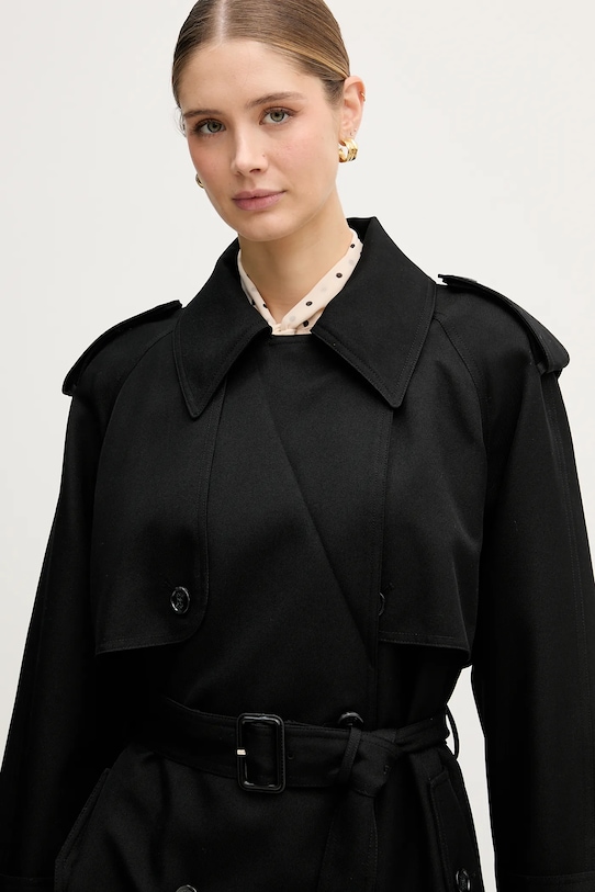 Joop! płaszcz czarny 30101902