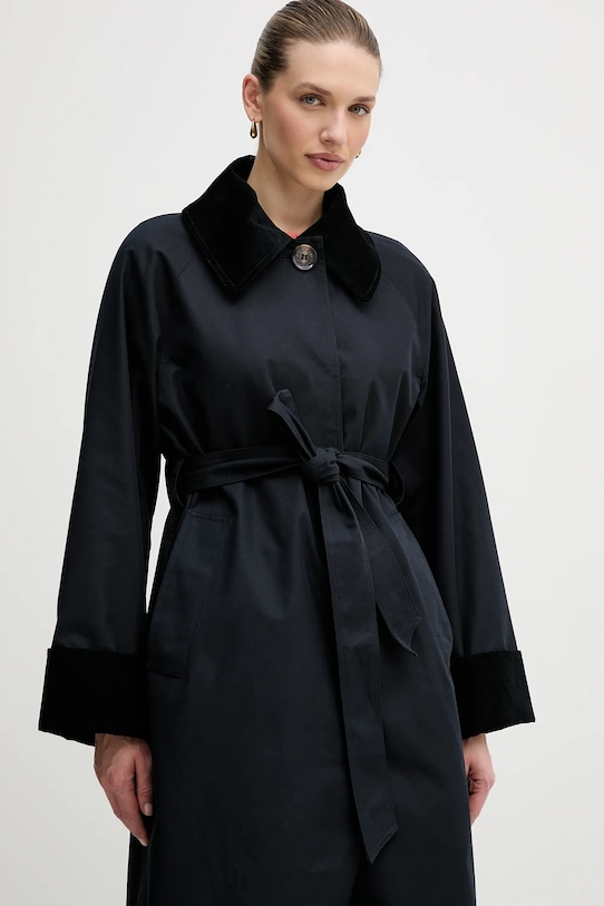 Barbour płaszcz Reagan granatowy LSP0273