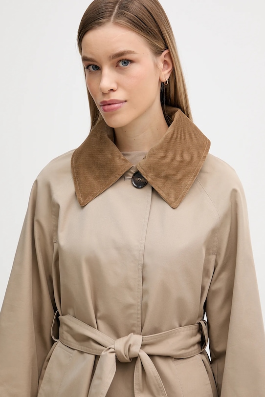 Barbour płaszcz Reagan beżowy LSP0273