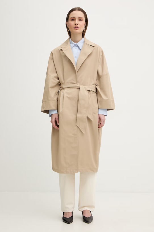 Kabát Marella MANDARE oversize béžová 2613021041200