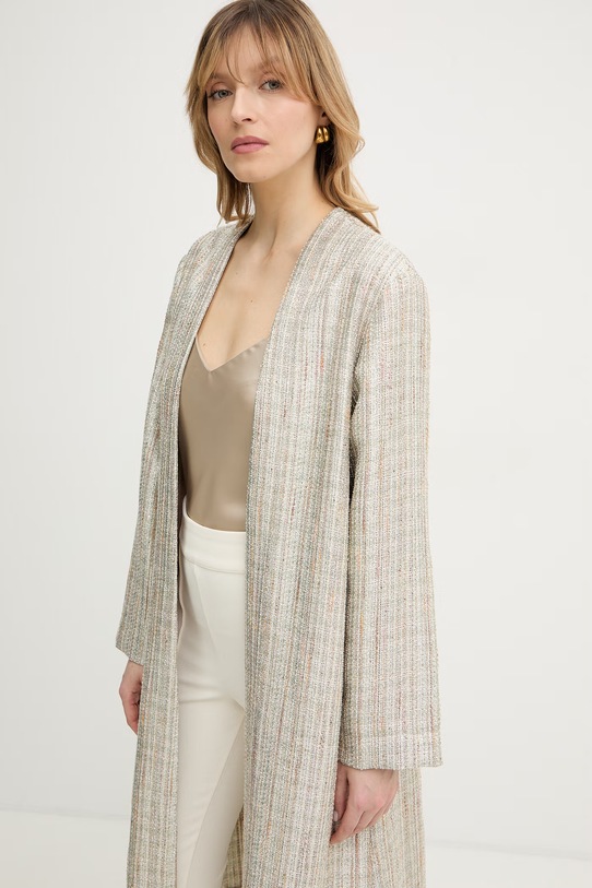 Forte Forte płaszcz srebrny 14510.my.coat