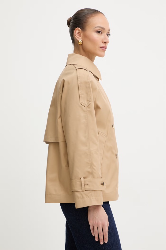 Twinset płaszcz damski beżowy 261TP2231