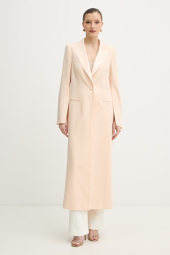 Палто Twinset без изолация бежов 261TP2422