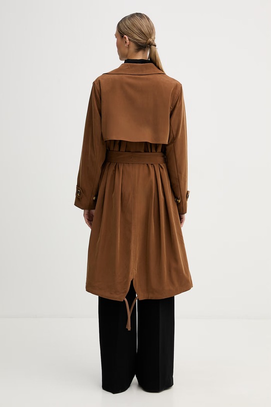 Odjeća Sisley baloner za žene s viskozom 29I2LN071 smeđa