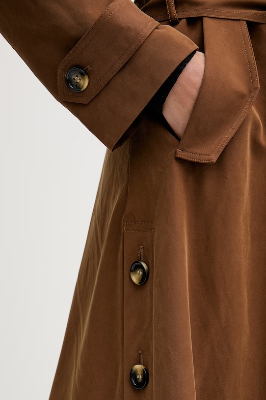 Sisley baloner za žene s viskozom 29I2LN071 smeđa