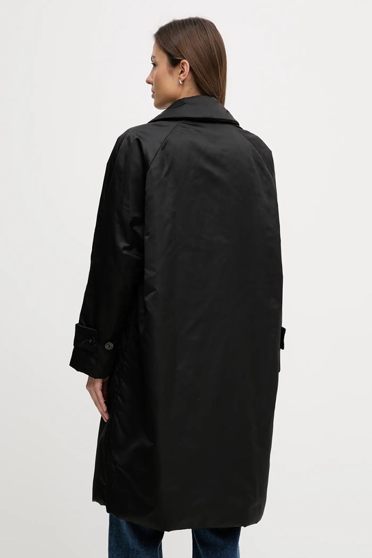 Odzież Sisley płaszcz 2LZLLN06P czarny