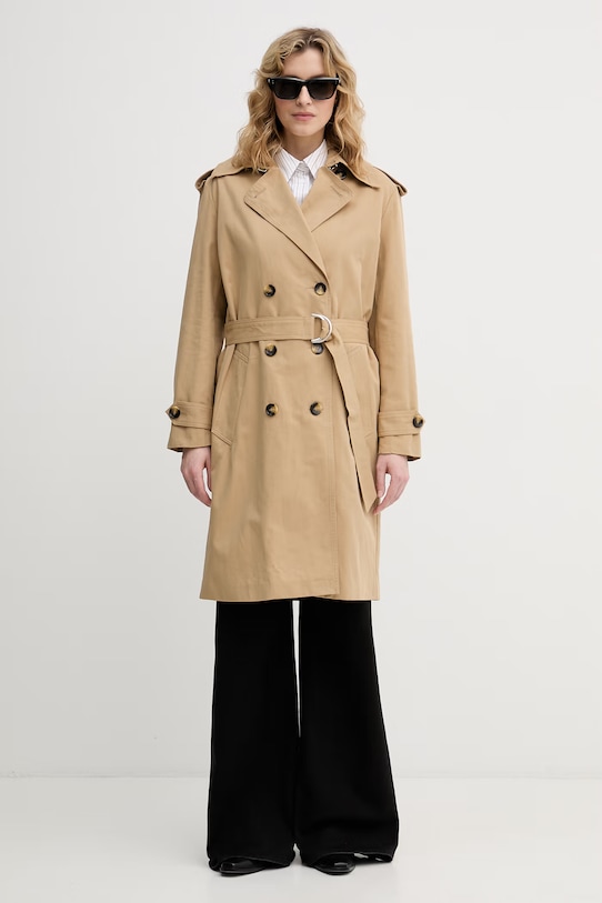 Sisley trencz damski 2RRMLN06U beżowy SS26