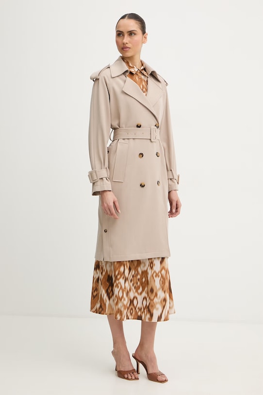 Fracomina trencz nieocieplane beżowy FR26SC7002W45901