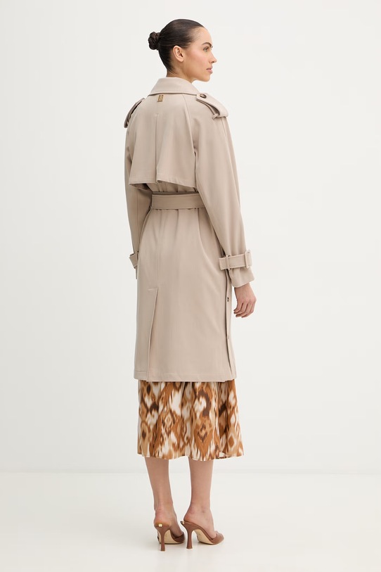 Odzież Fracomina trencz FR26SC7002W45901 beżowy