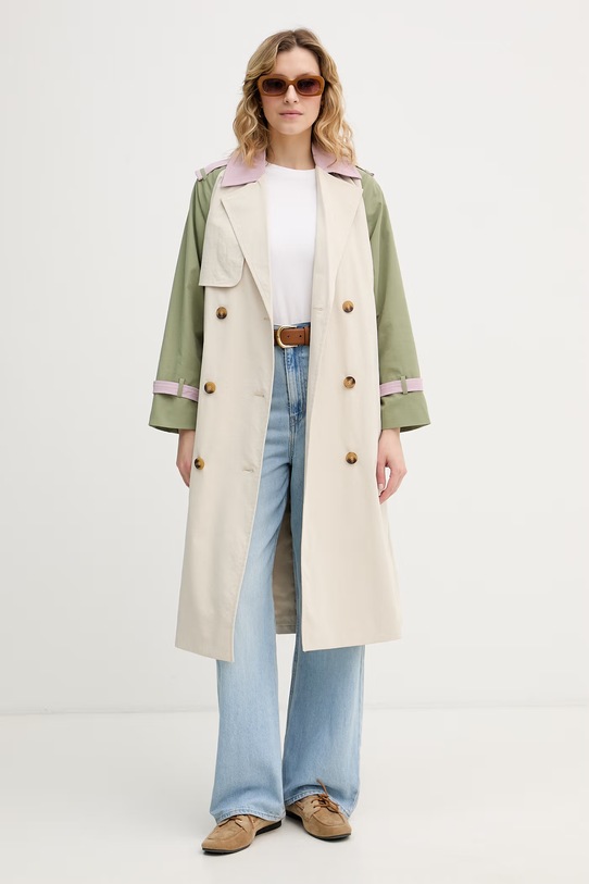 United Colors of Benetton Καμπαρντίνα Γυναικεία 2REFDN09W μπεζ SS26