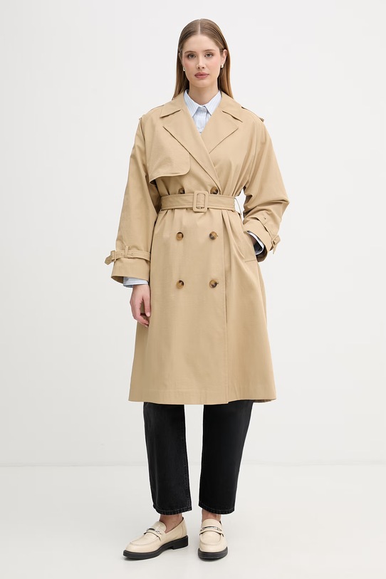 United Colors of Benetton trencz damski beżowy 2REFDN09W