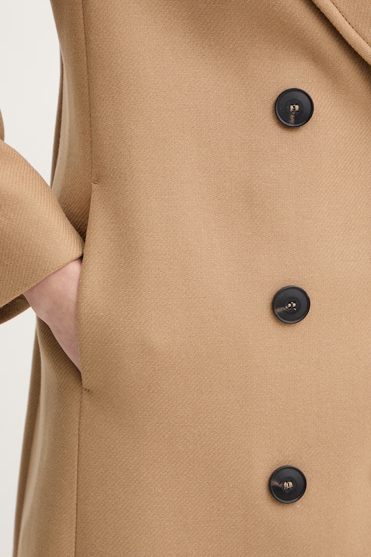 Пальто з додаванням вовни MAX&Co. MCORIDENTE 2616011041200 бежевий