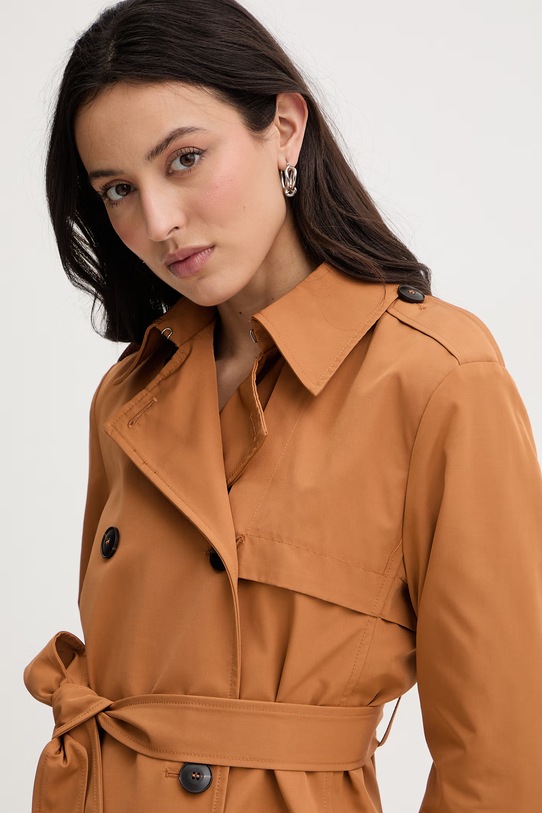 Max&Co. trencz damski MCOARIS brązowy 2616021063200