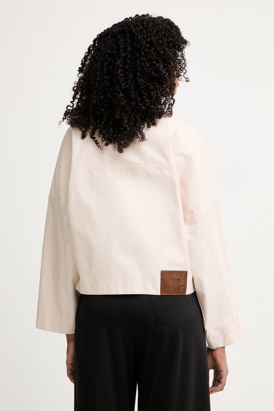 Одяг Max&Co. демісезонна куртка жіноча з бавовною MCOLECITO 2616081033200 бежевий