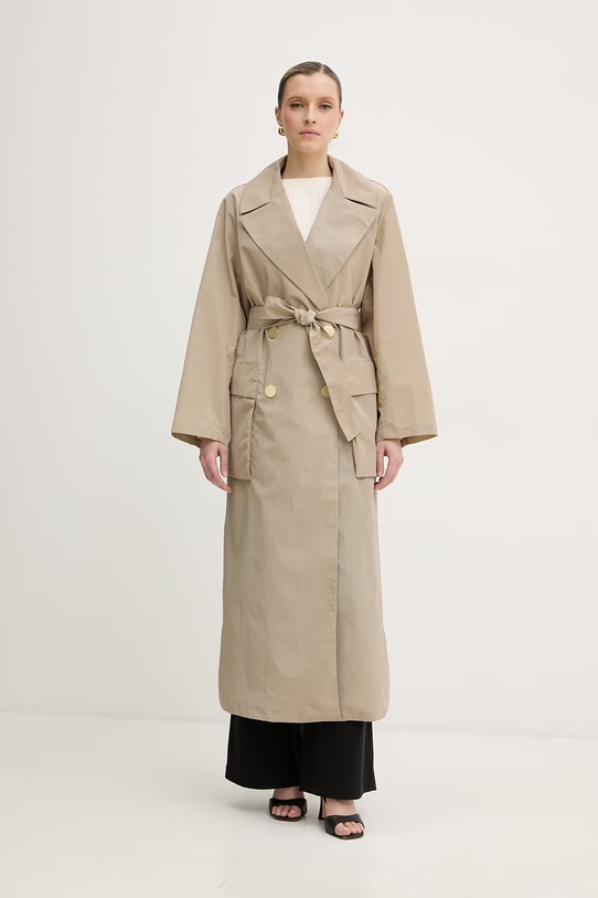 Armani Exchange dámsky kabát XW001927.AF21526 béžová SS26