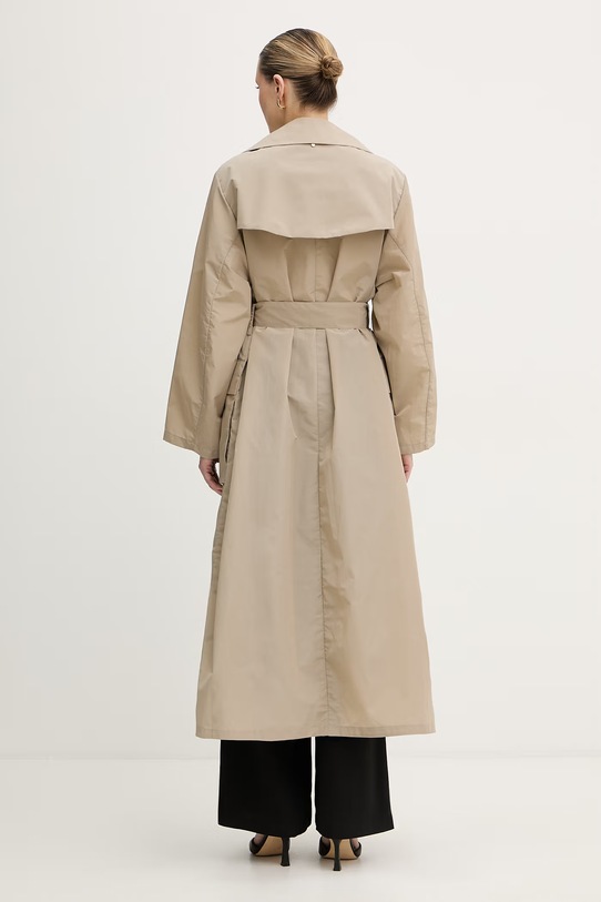 Oblečenie Armani Exchange dámsky kabát XW001927.AF21526 béžová