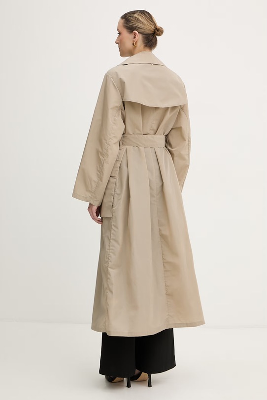 Armani Exchange płaszcz damski beżowy XW001927.AF21526