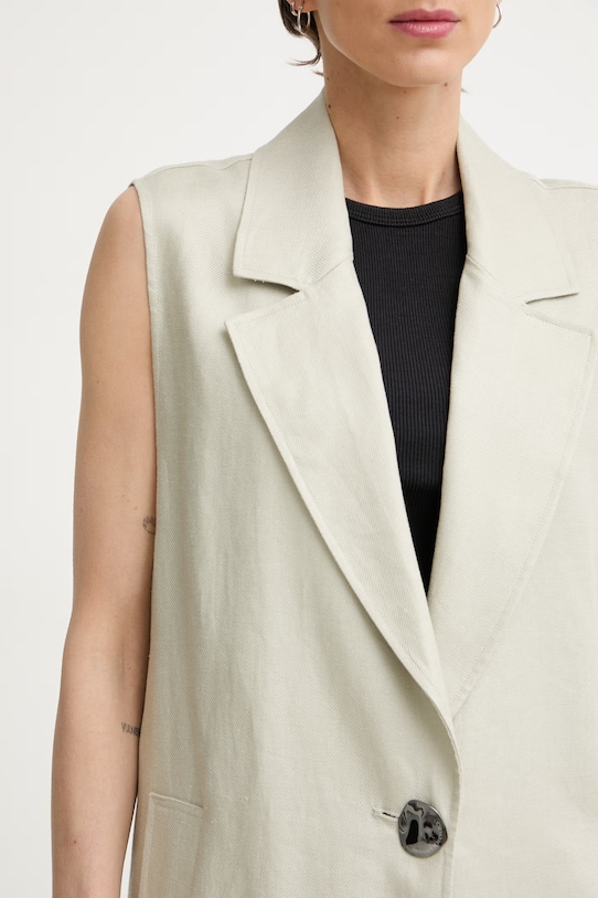 Armani Exchange kabát dámsky ľanový XW001979.AF21530