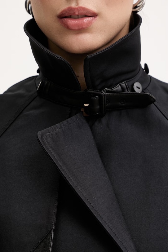 Morgan trencz damski GALON czarny