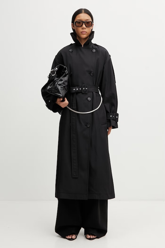 Sportmax Spxgocce тренч з бавовною жіночий 2612021031600