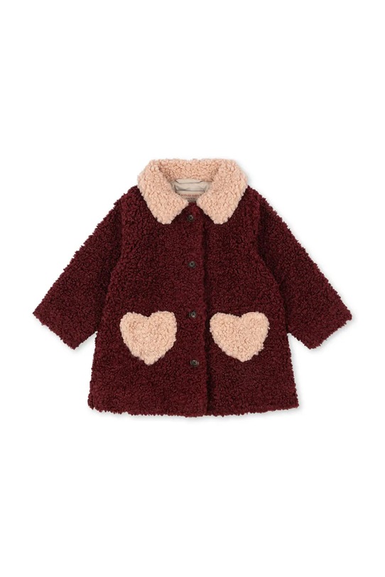 Konges Sløjd palton pentru copii CALIN COAT GRS KS104242.PreSpring maro SS26