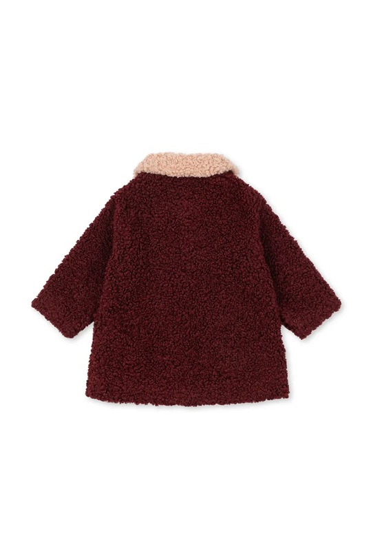 Dziewczynka Konges Sløjd płaszcz dziecięcy CALIN COAT GRS KS104242.PreSpring brązowy