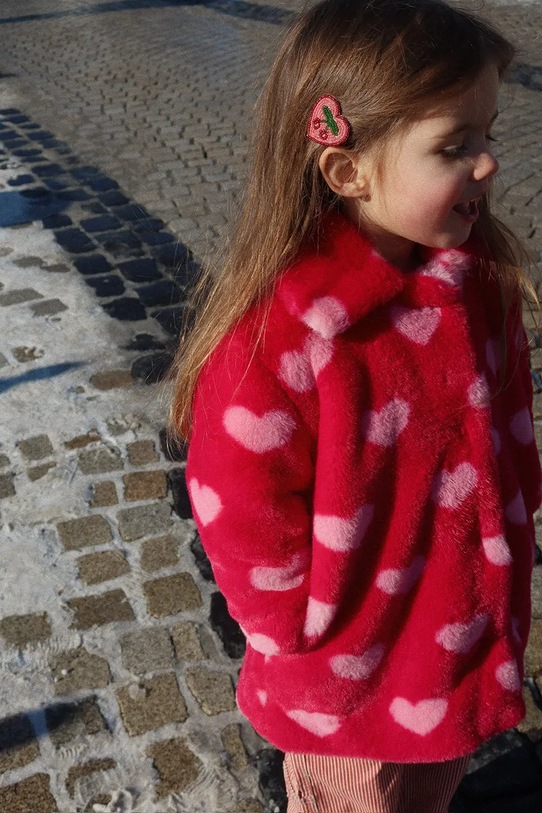 Konges Sløjd płaszcz dziecięcy FUZZIE COAT GRS KS104302.PreSpring
