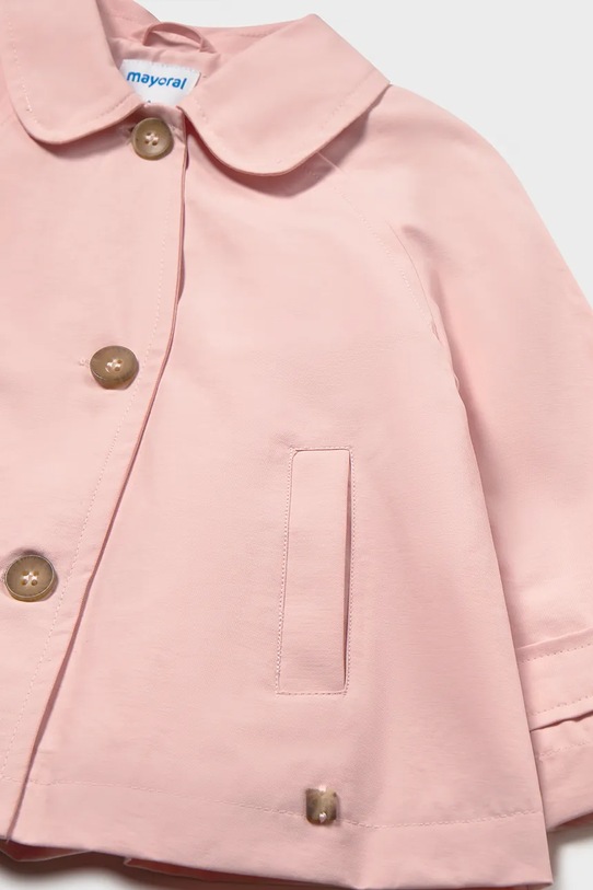 Dziewczynka Mayoral płaszcz niemowlęcy 1494.4F.Baby.PPY2 różowy