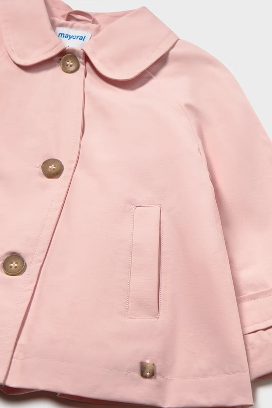 Dziewczynka Mayoral płaszcz niemowlęcy 1494.4F.Baby.PPY2 różowy
