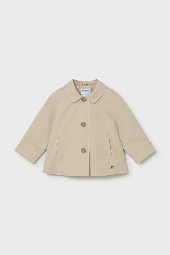 Mayoral płaszcz niemowlęcy 1494.4F.Baby.PPY2 beżowy SS26