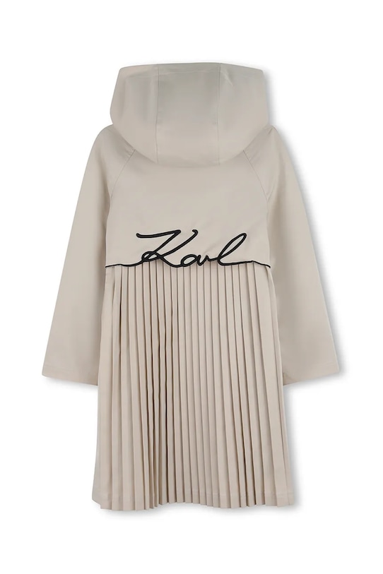 DÍVKA Dětský kabát Karl Lagerfeld Z31126.156.162 béžová