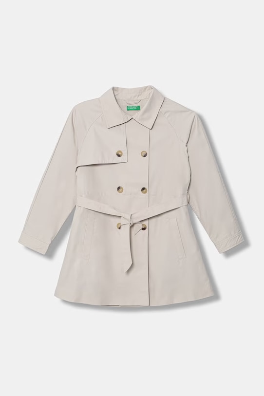 United Colors of Benetton trench per bambini beige 23JACN075.G.Stagionale