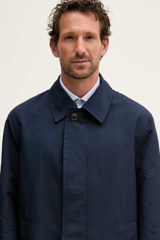 BOSS пальто чоловіче C-Clark-261F темно-синій 50554449