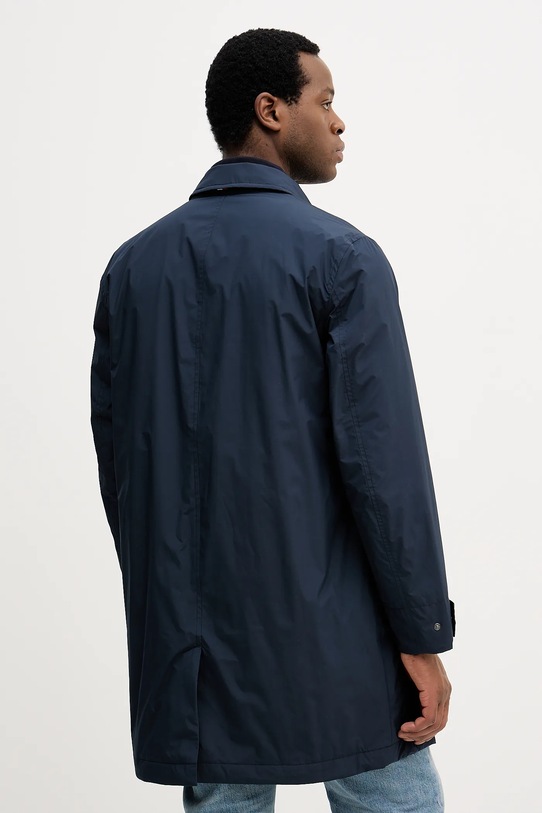 Odzież Tommy Hilfiger płaszcz MW0MW42569 granatowy