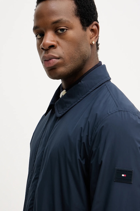 Tommy Hilfiger płaszcz granatowy MW0MW42569