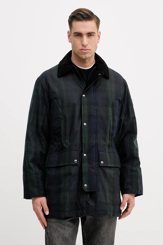 Tommy Hilfiger kurtka bawełniana pozostałe granatowy MW0MW42585