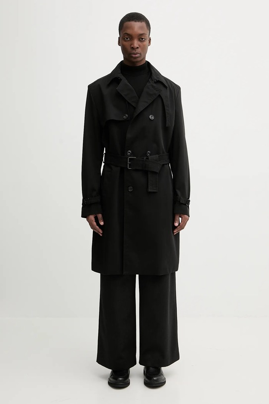 Παλτό HUGO άλλο μαύρο 50554383