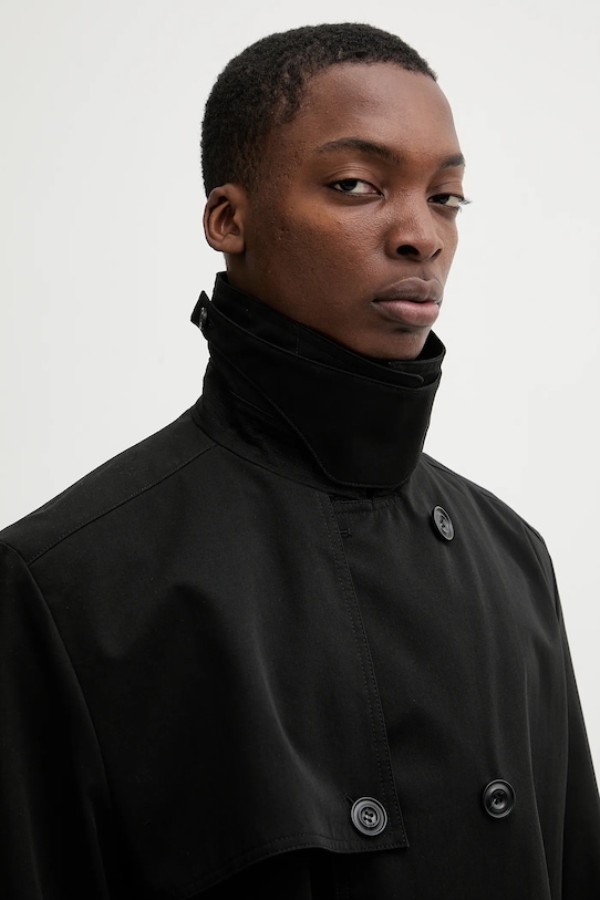 Παλτό HUGO μαύρο 50554383