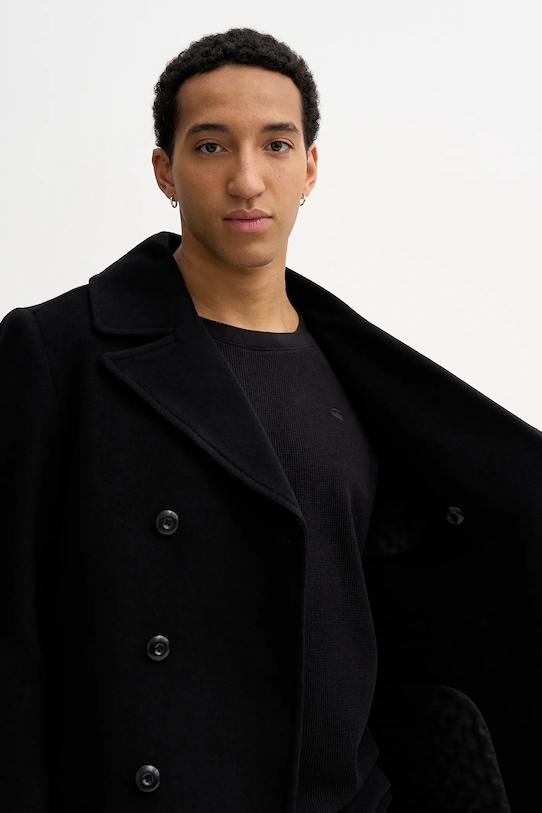 G-Star płaszcz z dodatkiem wełny D27310.E155