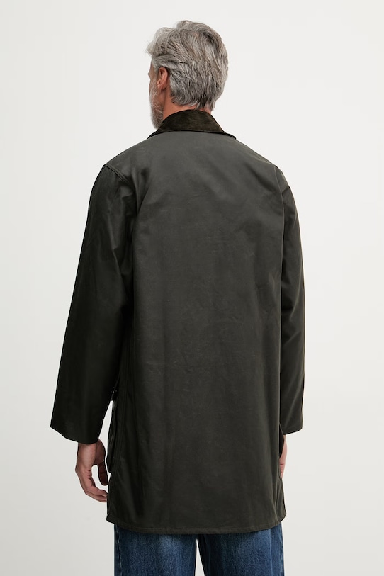 Одяг Barbour куртка чоловіча бавовняна Northumbria MWX0009 зелений