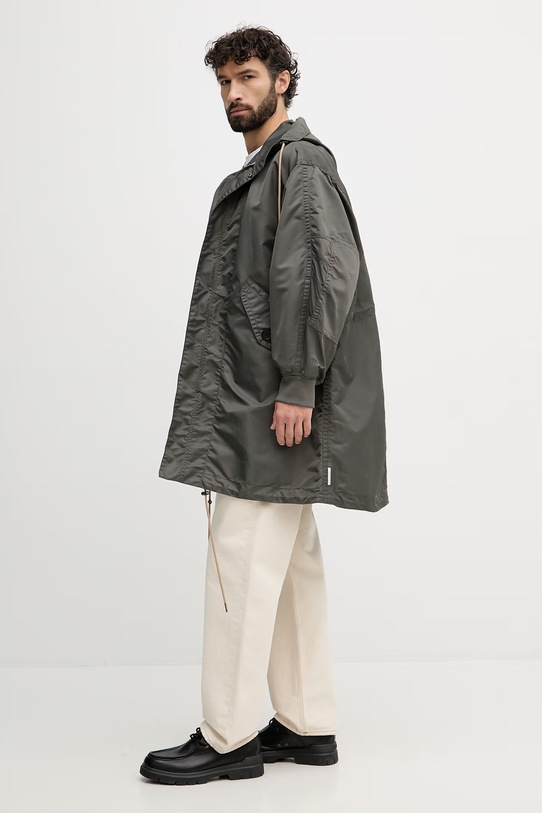 Armani Exchange kabát pánsky zelená XM001820.AF16593