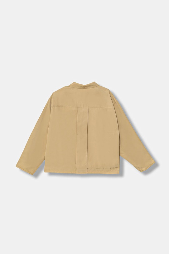 Calvin Klein Jeans kurtka dziecięca IB0IB02628.128.176.PPY2 beżowy SS26