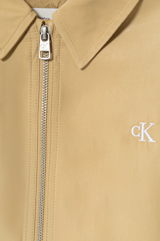 Chłopiec Calvin Klein Jeans kurtka dziecięca IB0IB02628.128.176.PPY2 beżowy