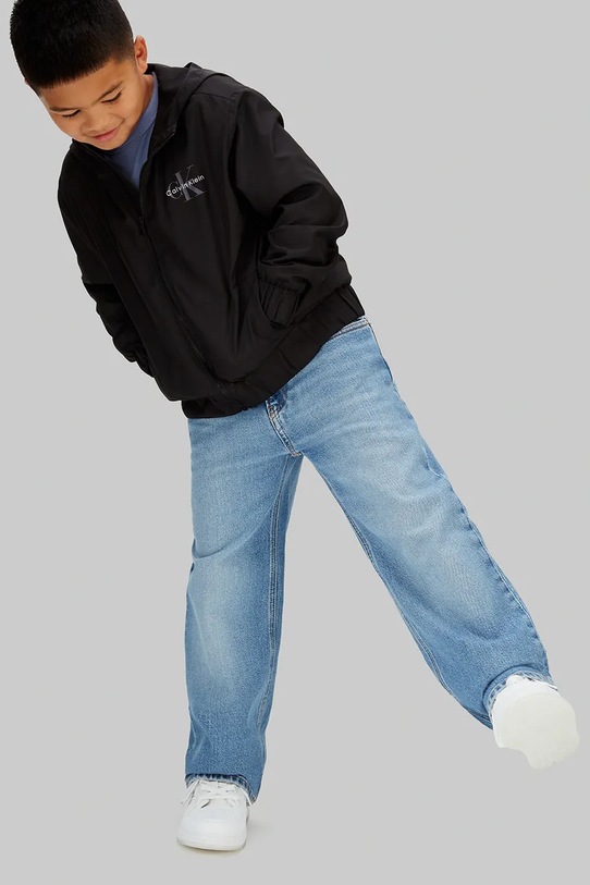 Calvin Klein Jeans kurtka dziecięca IB0IB02639.128.176.PPY2 czarny