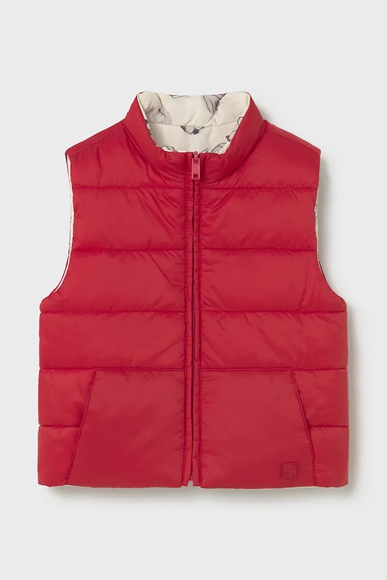 Παιδικό αναστρέψιμο γιλέκο Mayoral άλλο κόκκινο 1313.3E.Baby.PPY2