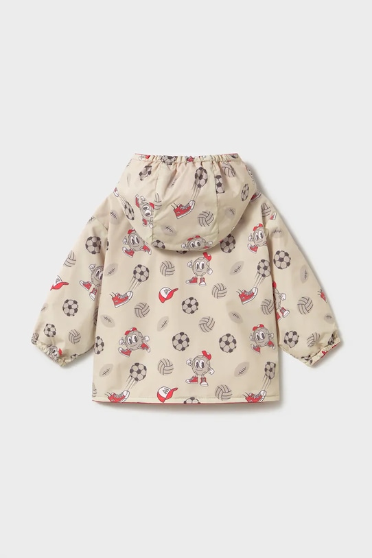 Mayoral kurtka dwustronna dziecięca 1410.3F.Baby.PPY2 czerwony SS26