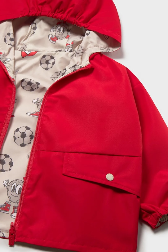 Mayoral kurtka dwustronna dziecięca czerwony 1410.3F.Baby.PPY2