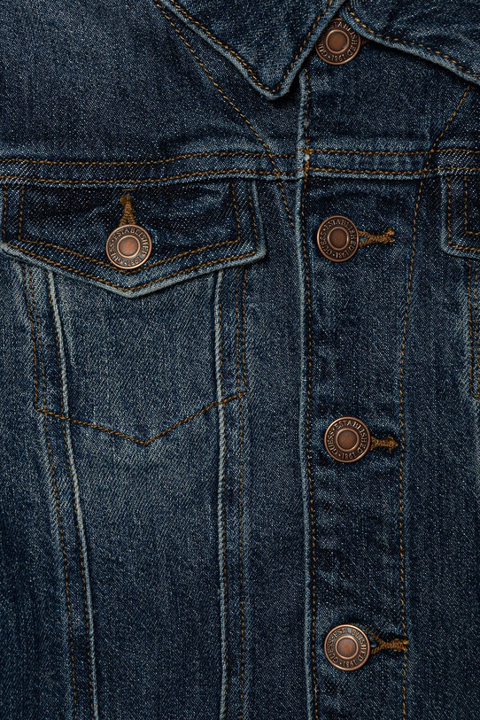 Chłopiec Guess kurtka jeansowa dziecięca L6RL13.D5FM0.PPY2 niebieski